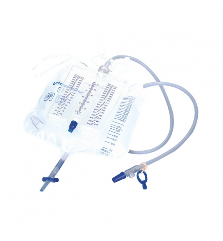 HS-C33 Urinary Meter Drainage Bag (Double Chambers)