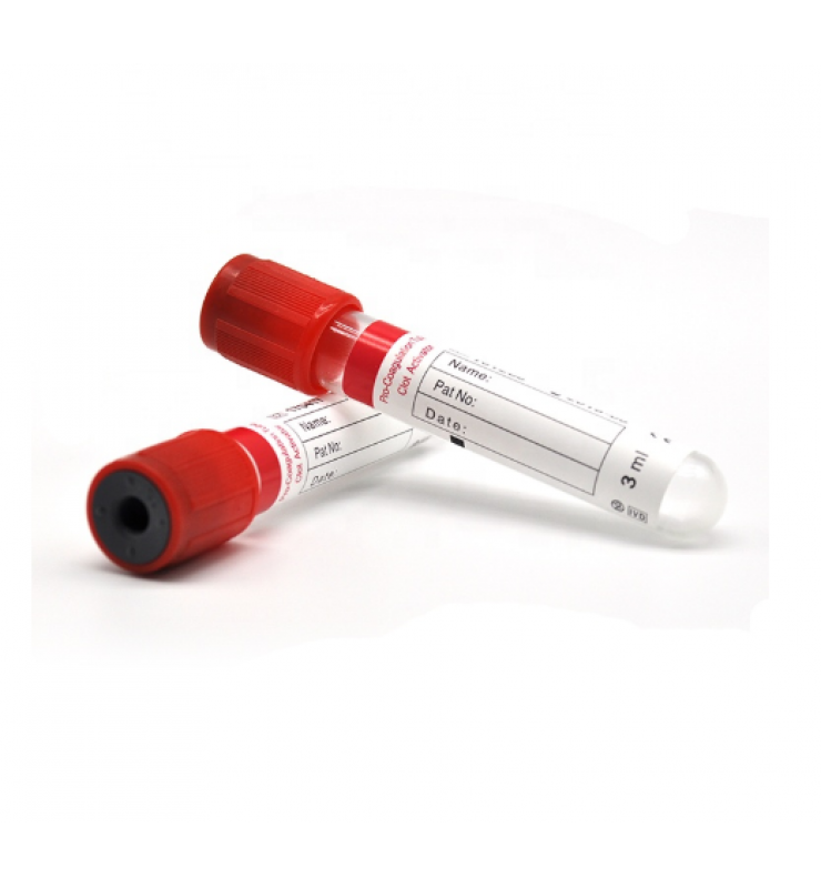 HS-N59 PET /Glass Vacuum Blood Collection Plain Tube