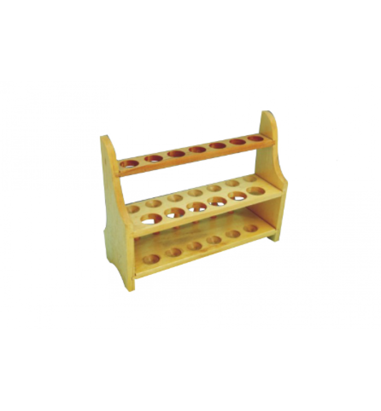  HS-N30 Two Layer Wooden Test Tube Rack