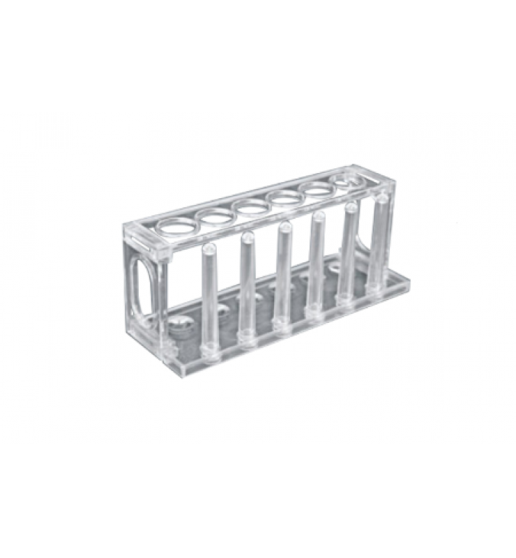 HS-N31 Organism Glass Test Tube Rack with 6 Holes