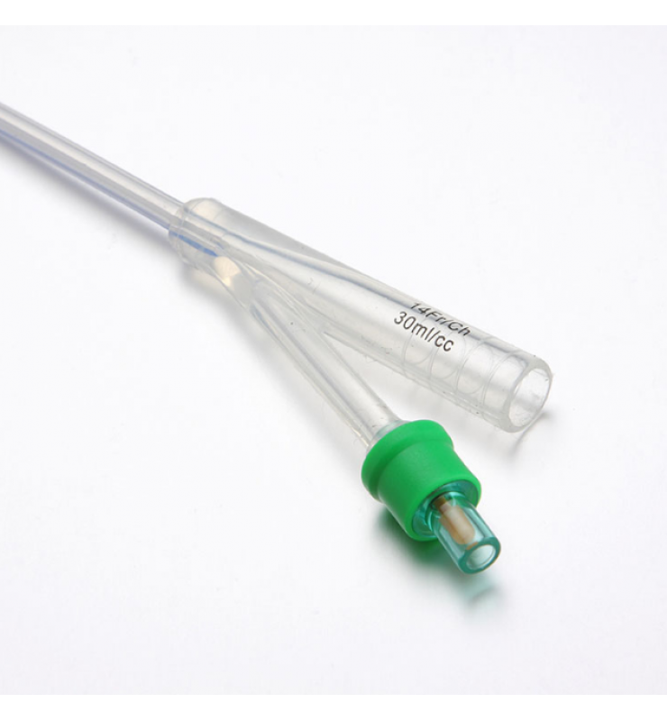 2-way all silicone foley catheter