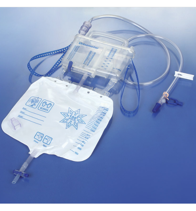 Urinary Meter Drainage Bag (Double Chambers)