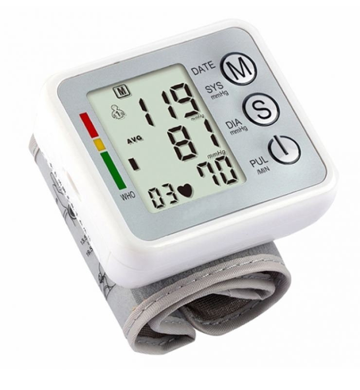 Blood Pressure Monitor Wrist Type